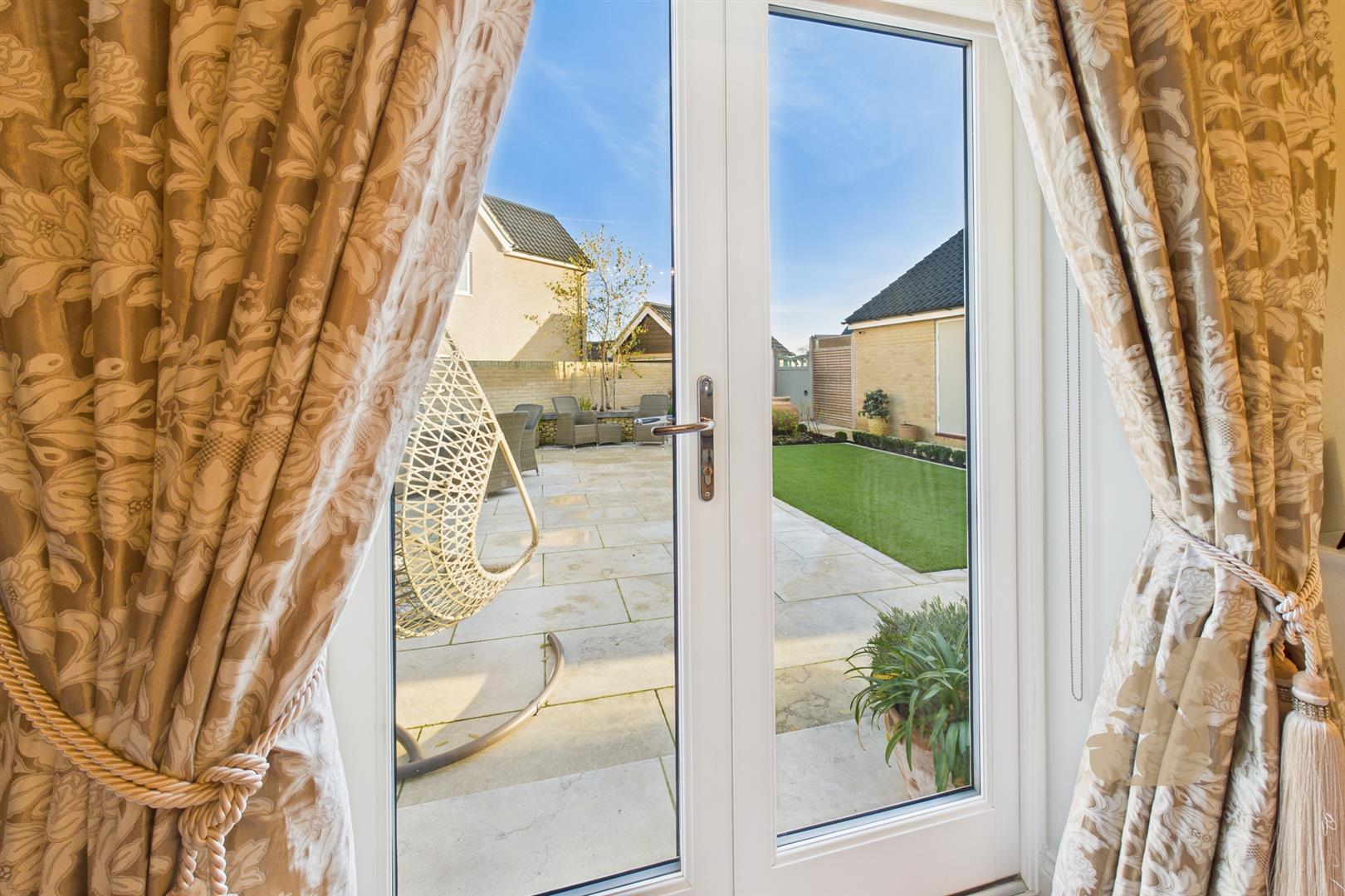 View Of Garden From Living Room